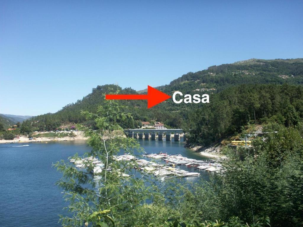 Casa De Casarelhos - Vistas Rio, Campo E Montanha - Lareira Appartement Geres Buitenkant foto